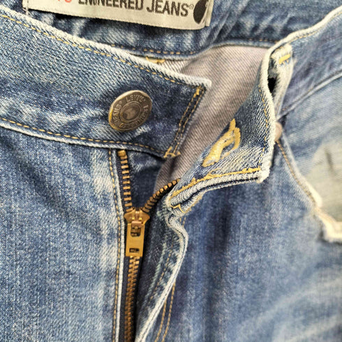 リーバイス Levis 00S ENGINEERED JEANS 立体裁断 ダメージ デニムパンツ Y2K メンズ  33